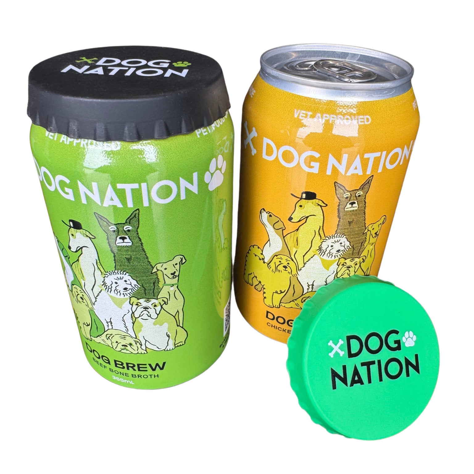 Dog Brew Silicone Lid Covers
