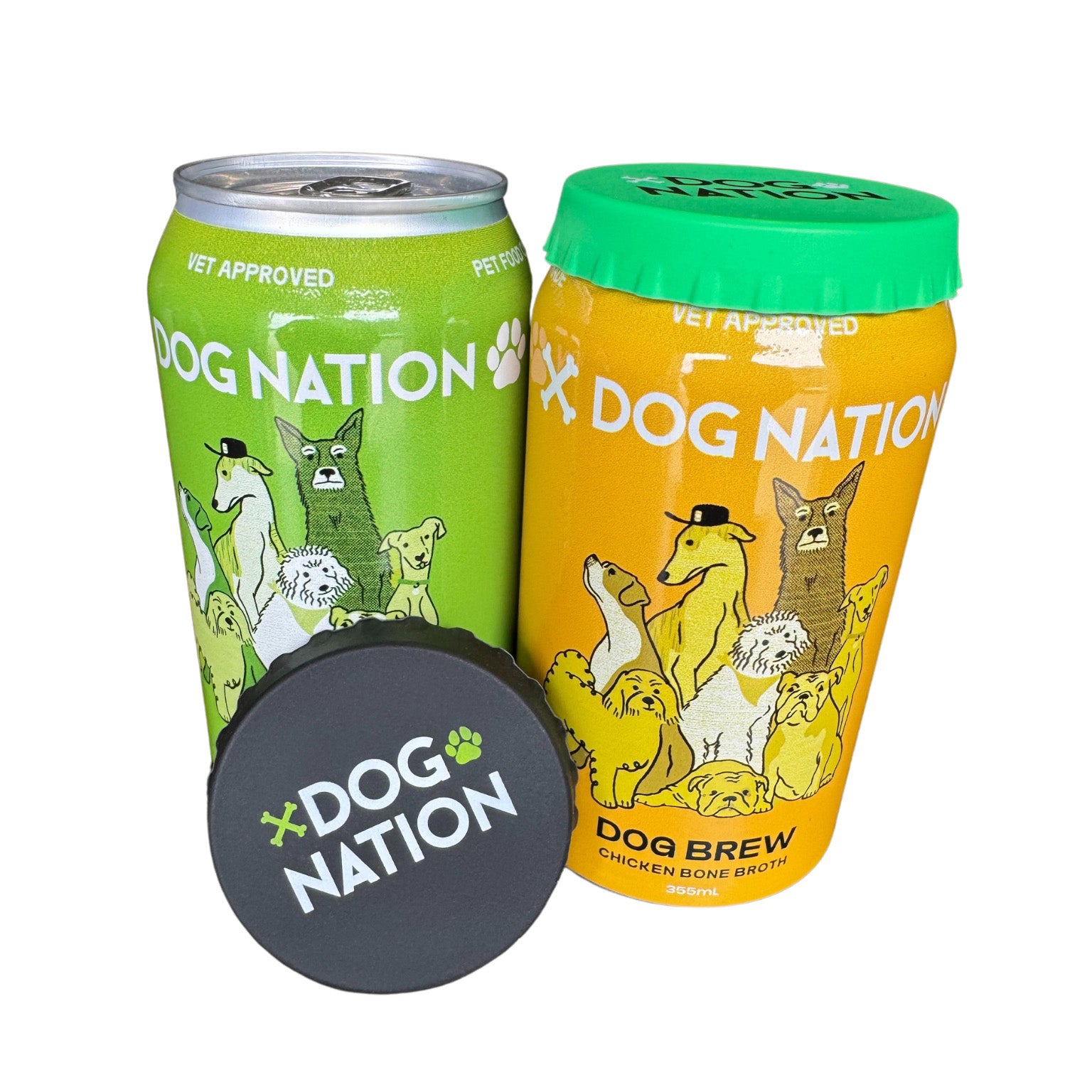 Dog Brew Silicone Lid Covers